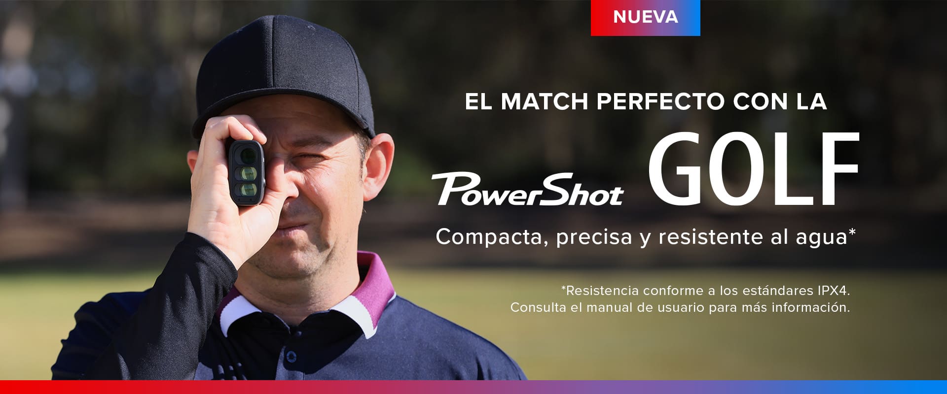 El Match Perfecto con la PowerShot GOLF