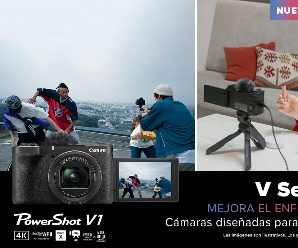 PowerShot V1 - Obtén fotos y videos icónicos