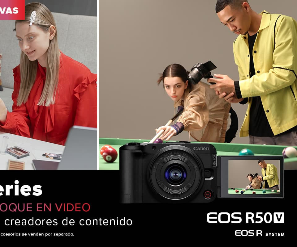 EOS R50 V - Graba videos asombrosos