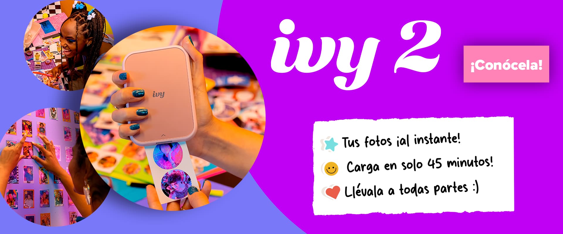 Tus fotos ¡al instante! - ¡Conócela!