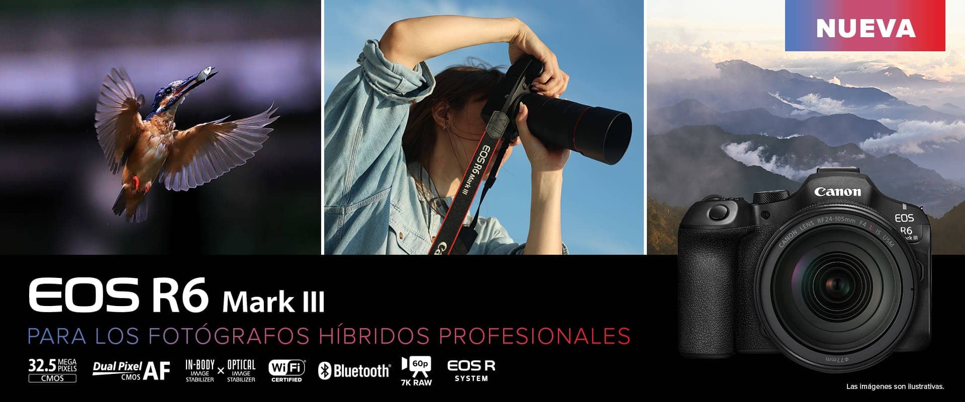 EOS R6 Mark III - Para Fotógrafos Profesionales