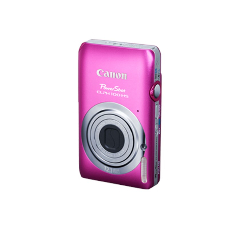 Canon PowerShot ELPH 100 HS 12.1 MP CMOS Cámara digital con zoom óptico 4X  (rosa)