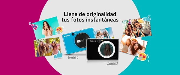 Camara impresora instantanea canon zoemini s2 oro rosa - 8mp - blue