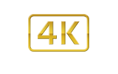 Video 4K UHD* de 24p y HD de 120p